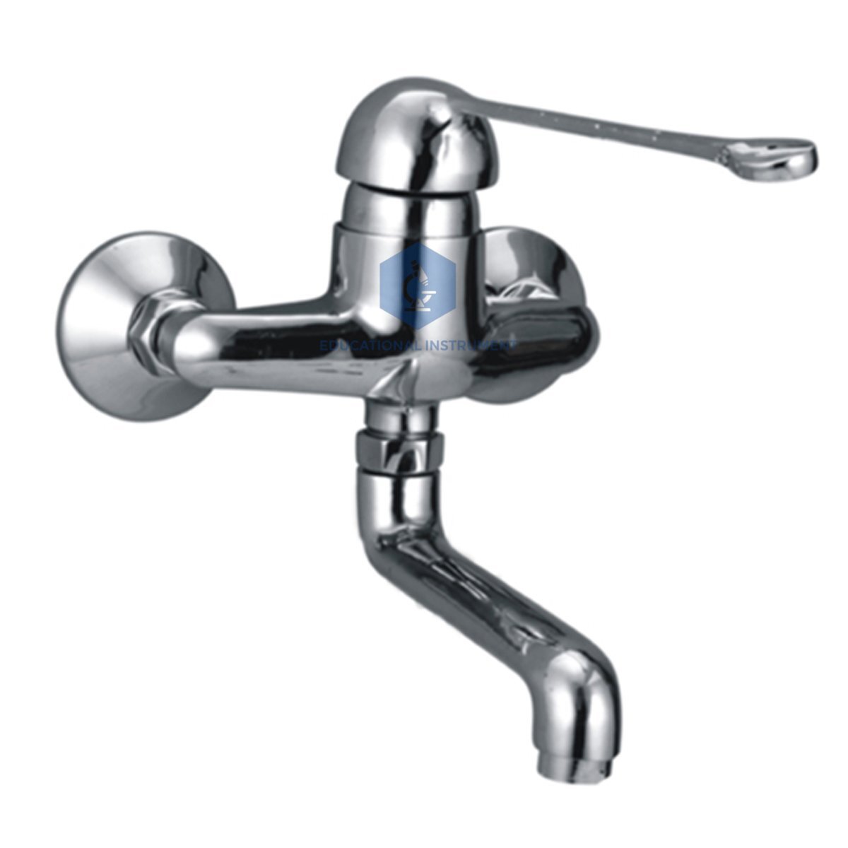 Elbow Action Single lever Wall Mixer with Swinging Spout